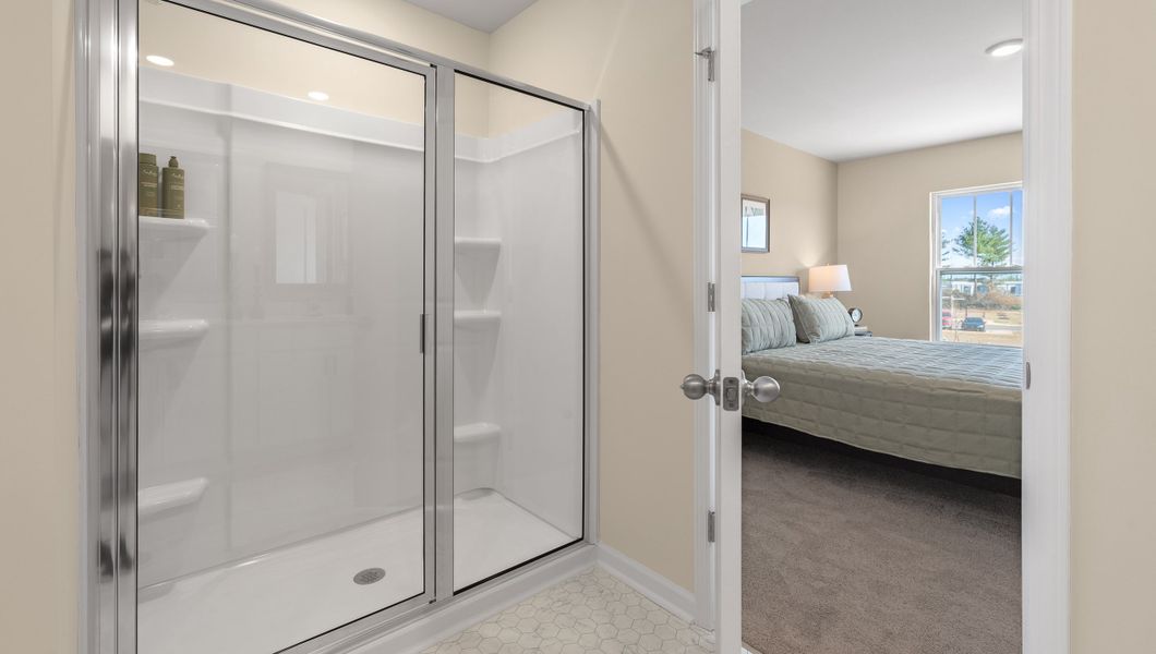 Furnished interior view inside a new home in Covington Village, Greer (Image 13).