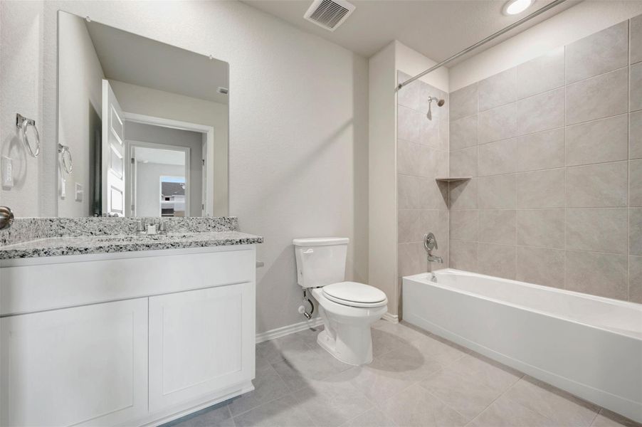 Furnished interior view inside a new home in Cascades at Onion Creek, Austin (Image 6).