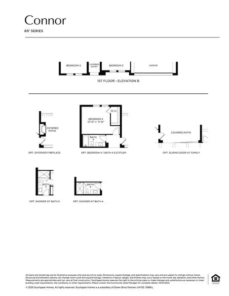 This dream home features elevation A, optional slider at family and so much more!