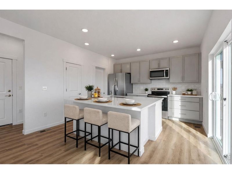 Furnished interior view inside a new home in Granary, Johnstown (Image 15).