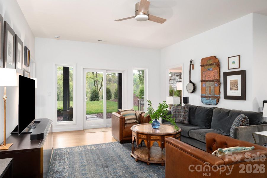 Furnished interior view inside a new home in , Asheville (Image 25).
