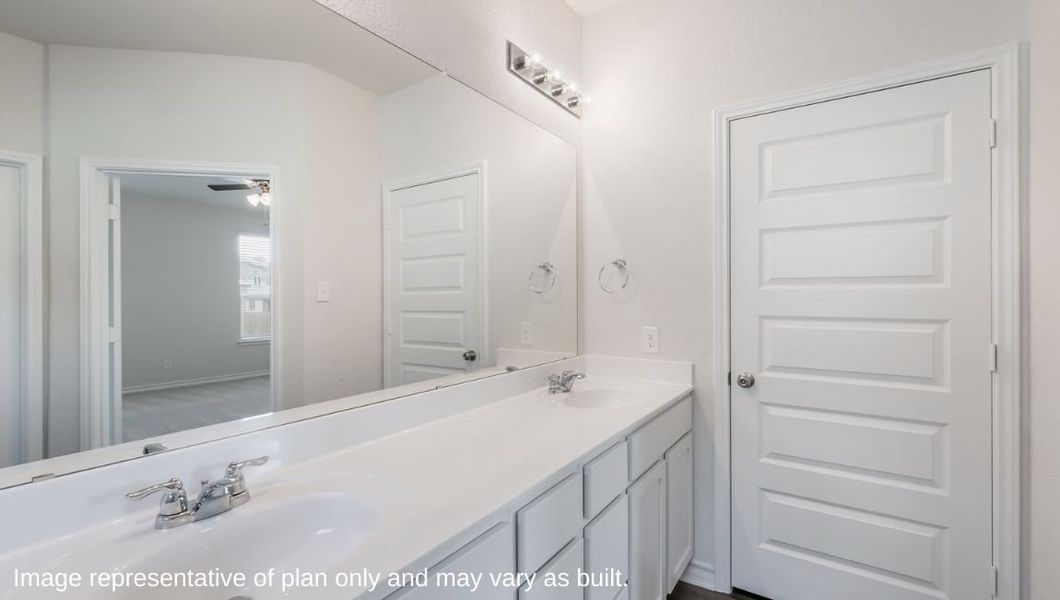 Furnished interior view inside a new home in Veranda, San Antonio (Image 9).
