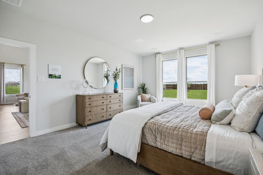 Primary Suite in the Winters home plan by Trophy Signature Homes – REPRESENTATIVE PHOTO Primary Suite in the Winters home plan by Trophy Signature Homes – REPRESENTATIVE PHOTO