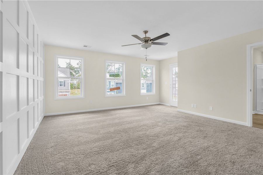 Spacious, unfurnished interior of a new home in Brownstone Park, Easley (Image 17).