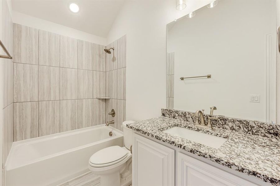 Furnished interior view inside a new home in Union Park Classic 55, Little Elm (Image 7).