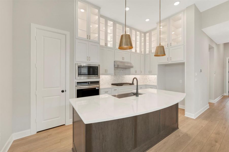 Furnished interior view inside a new home in Harvest Green - Reserve Collection, Richmond (Image 10).