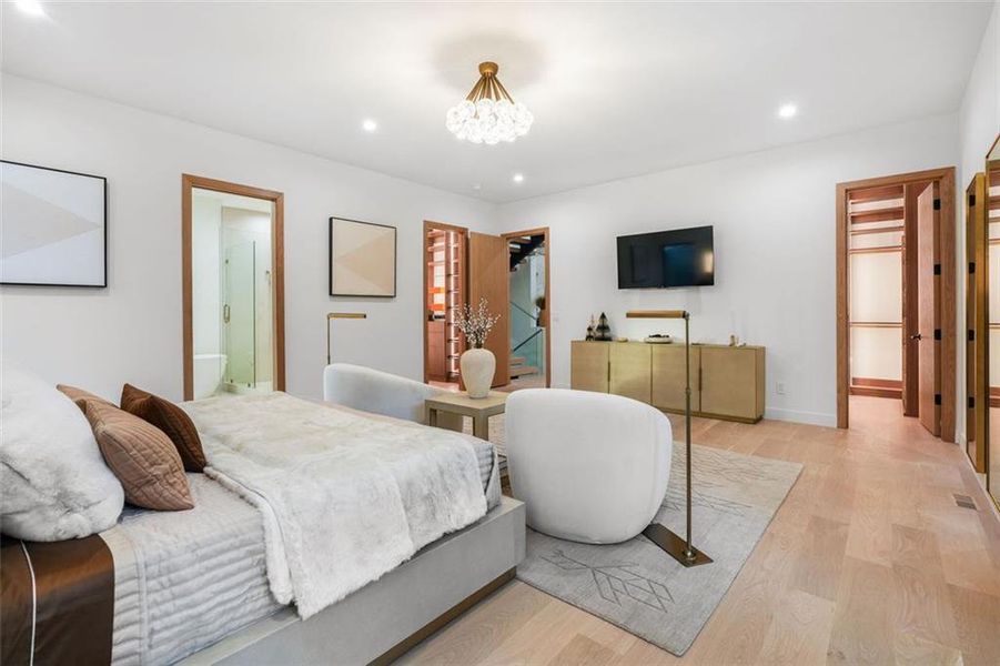 Furnished interior view inside a new home in , Roswell (Image 44). Furnished interior view inside a new home in , Roswell (Image 44).