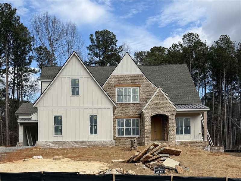 In-progress construction of a new home in Woodford, Acworth, GA (Image 30).