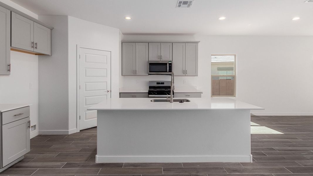 Representative furnished interior of a home built from the River by D.R. Horton in The Oasis at Rocking K, Vail (Image 5).