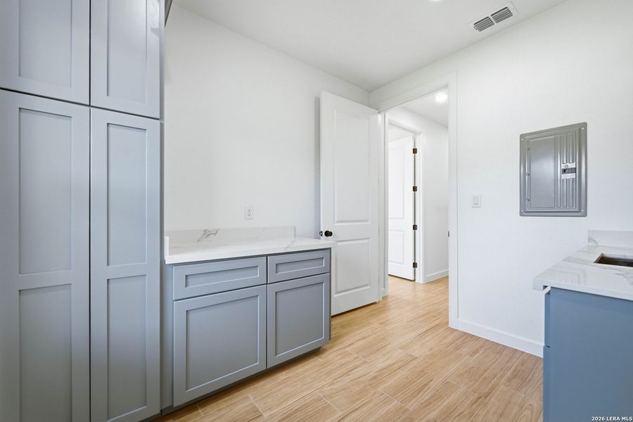 Furnished interior view inside a new home in , Floresville (Image 6). Furnished interior view inside a new home in , Floresville (Image 6).