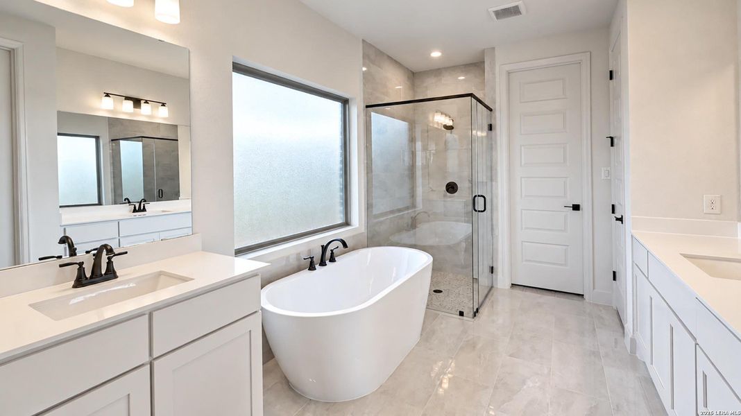 Furnished interior view inside a new home in Homestead, Schertz (Image 12). Furnished interior view inside a new home in Homestead, Schertz (Image 12).