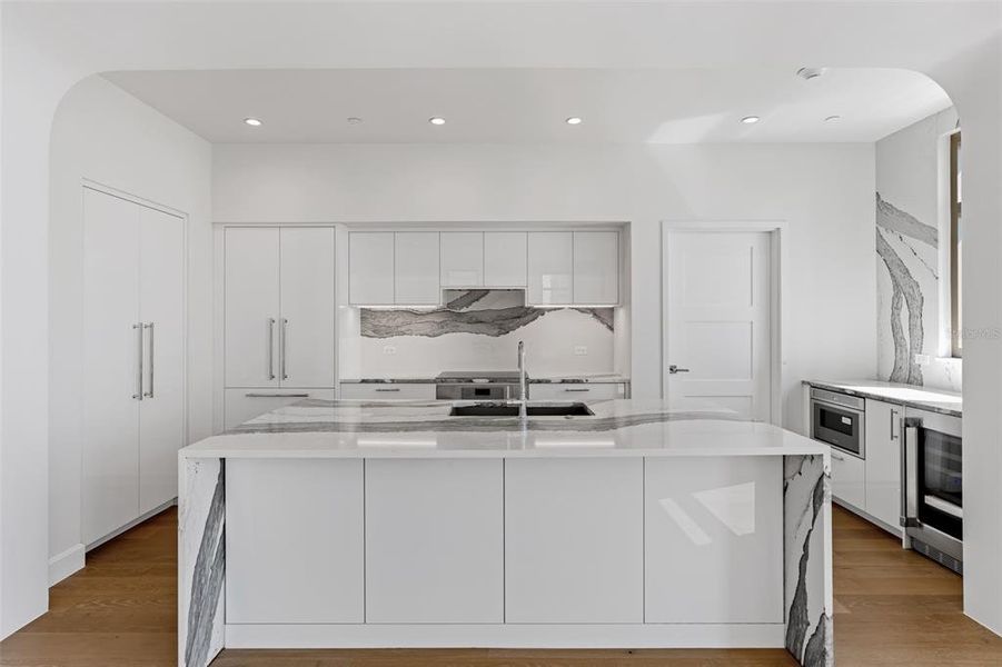 Furnished interior view inside a new home in , St. Petersburg (Image 29).