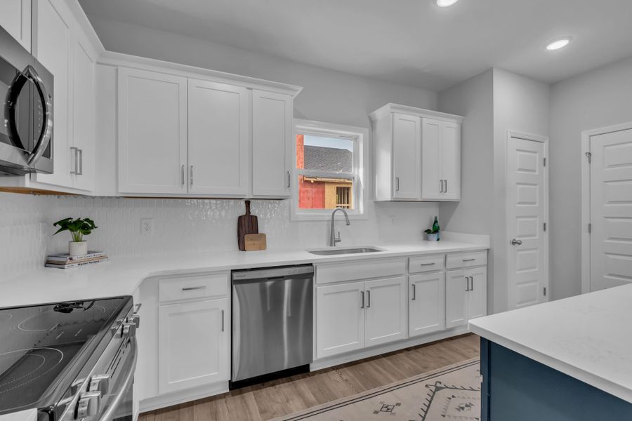 Spacious Kitchen Designed for Gathering and Entertaining