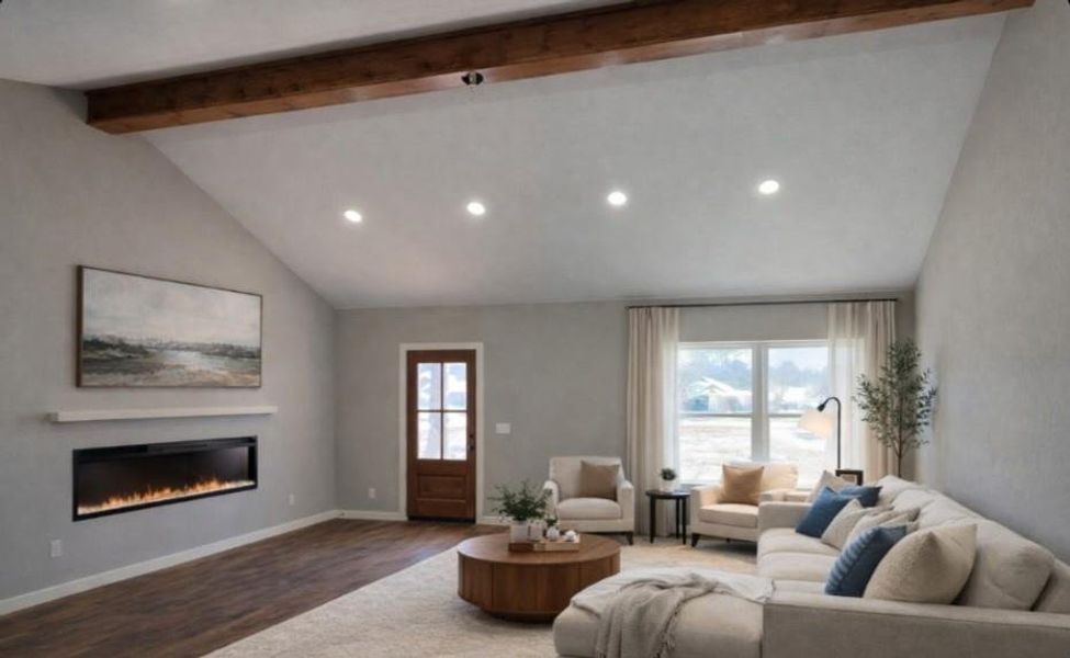 Furnished interior view inside a new home in , Texarkana (Image 5).