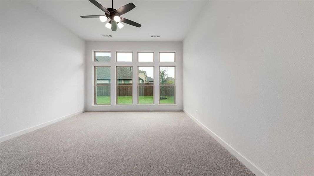 Spacious, unfurnished interior of a new home in The Lakes Of Somercrest 60', Midlothian (Image 13). Spacious, unfurnished interior of a new home in The Lakes Of Somercrest 60', Midlothian (Image 13).
