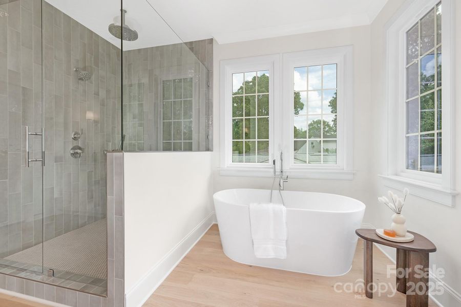 Furnished interior view inside a new home in , Charlotte (Image 17).