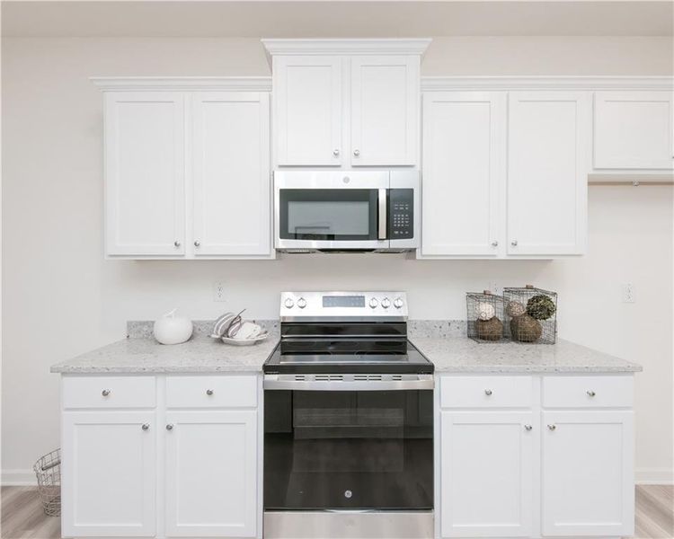 Furnished interior view inside a new home in Old Salem Crossing, Conyers (Image 13).