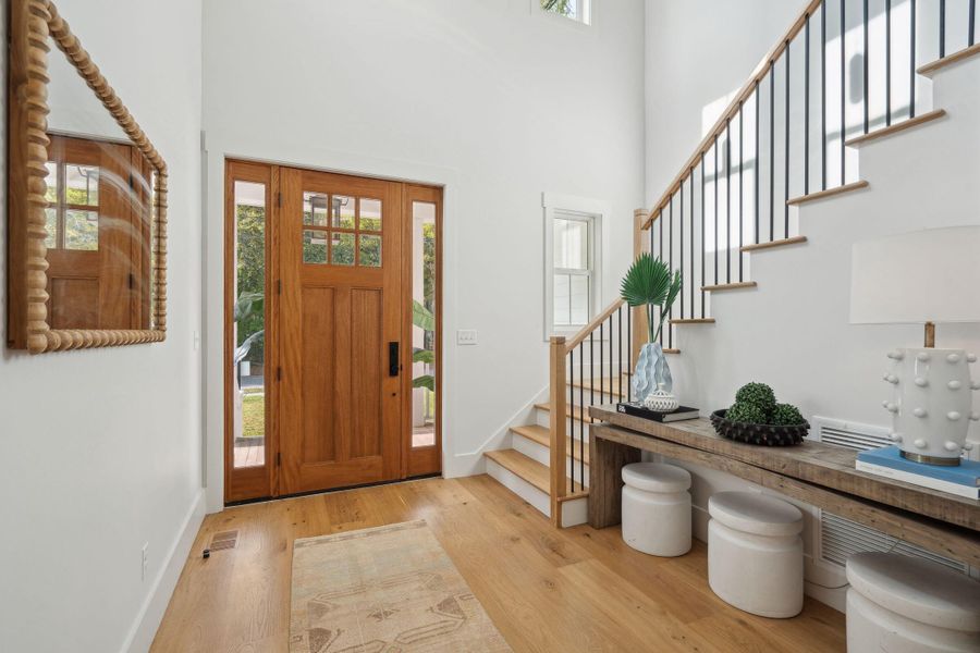 Furnished interior view inside a new home in , Mount Pleasant (Image 13).