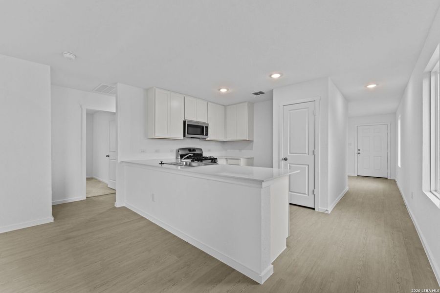 Furnished interior view inside a new home in Randolph Crossing, Converse (Image 10).