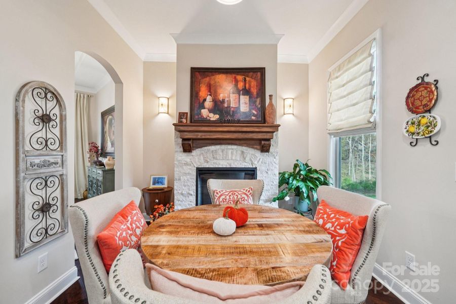 Furnished interior view inside a new home in , Clover (Image 34).