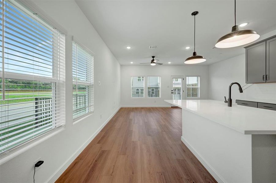 Spacious, unfurnished interior of a new home in Providence Commons, Providence Village (Image 15). Spacious, unfurnished interior of a new home in Providence Commons, Providence Village (Image 15).
