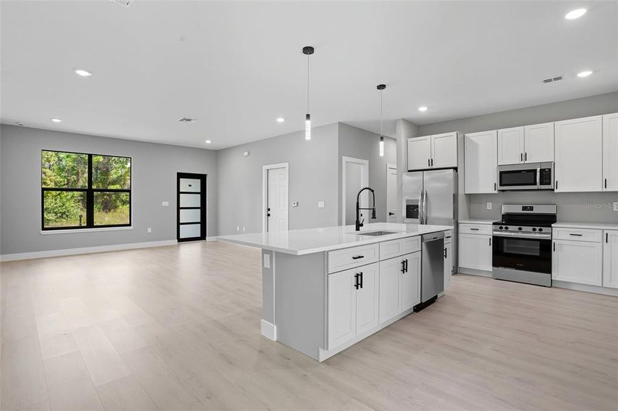 Furnished interior view inside a new home in , Lehigh Acres (Image 6).