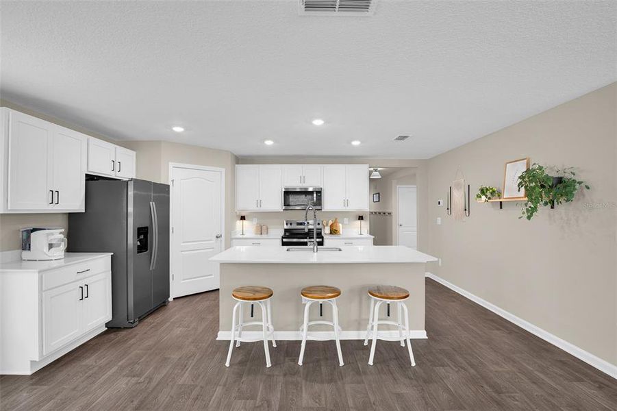 Furnished interior view inside a new home in Sawmill Branch, Palm Coast (Image 32).
