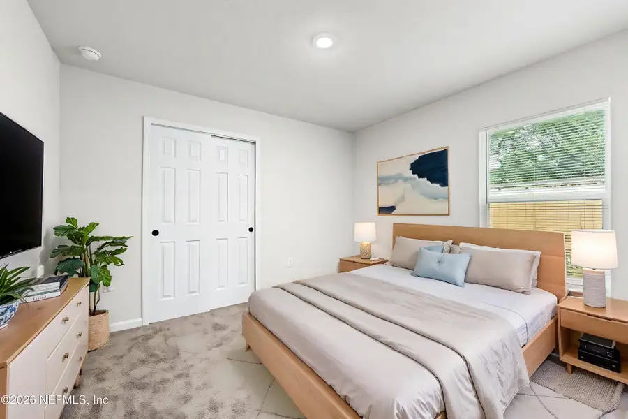 Furnished interior view inside a new home in , Jacksonville (Image 15). Furnished interior view inside a new home in , Jacksonville (Image 15).