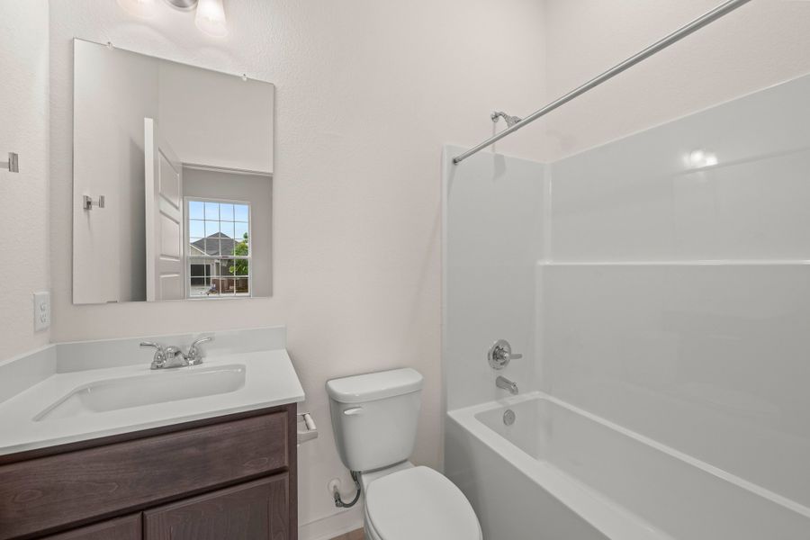Furnished interior view inside a new home in Adaline Crossing, McGregor (Image 3).