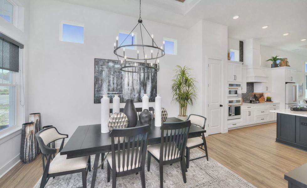 Furnished interior view inside a new home in Persimmon Park, Wesley Chapel (Image 6). Furnished interior view inside a new home in Persimmon Park, Wesley Chapel (Image 6).