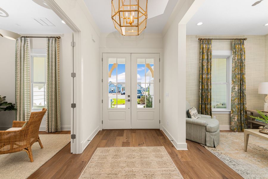 Representative furnished interior of a home built from the Seaside by Riverside Homes in Hidden Creek at SilverLeaf, St. Augustine (Image 8). Representative furnished interior of a home built from the Seaside by Riverside Homes in Hidden Creek at SilverLeaf, St. Augustine (Image 8).