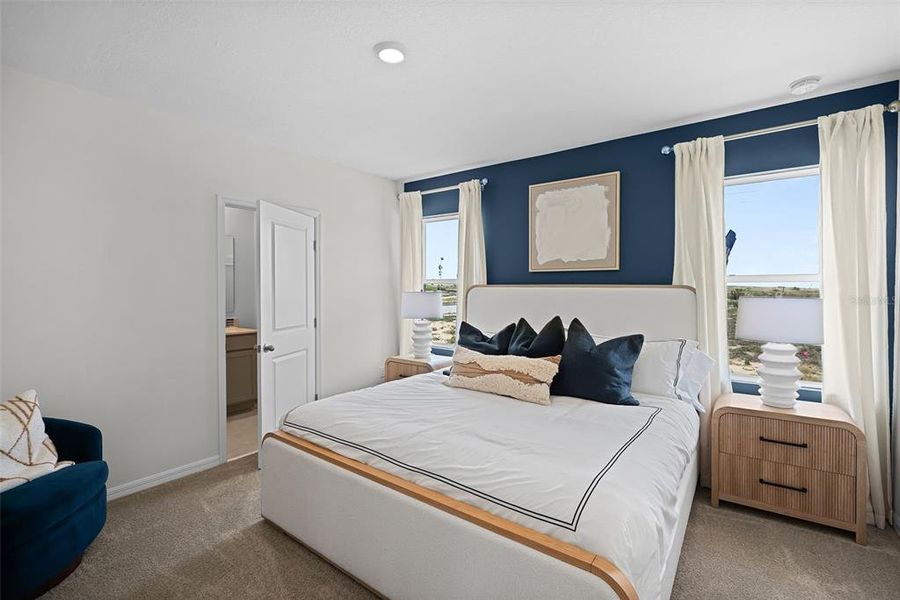 Furnished interior view inside a new home in , Davenport (Image 13).