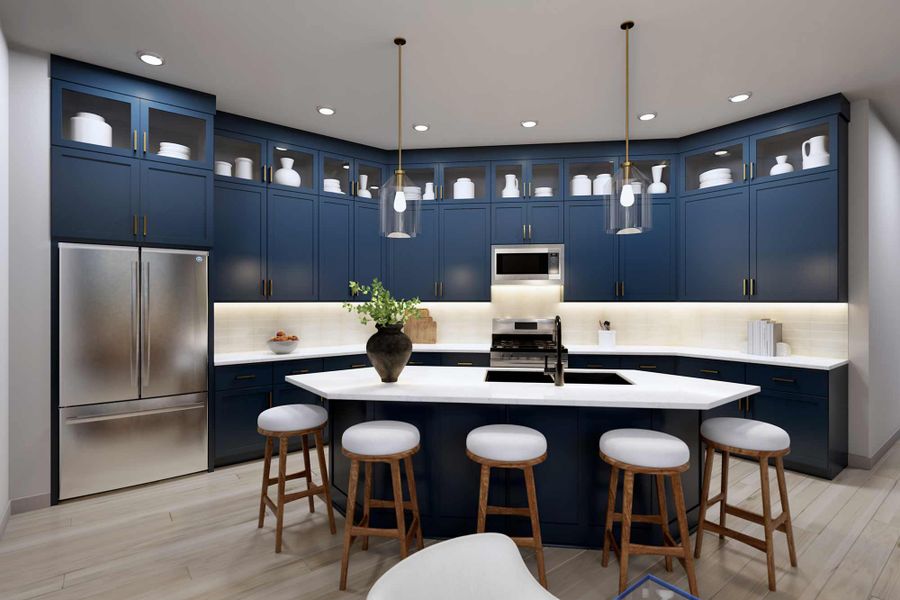 The Flatonia - Kitchen