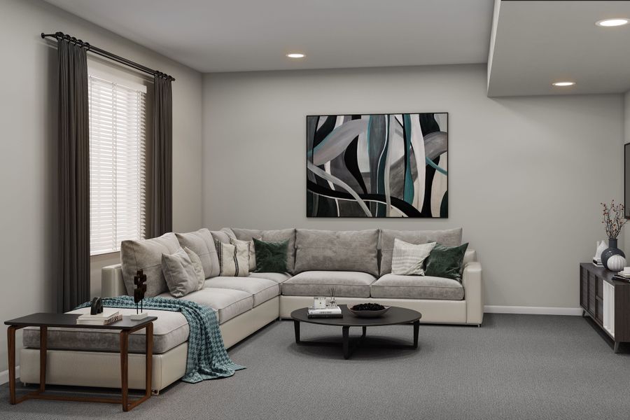 Representative furnished interior of a home built from the 4033 by Tri Pointe Homes in Reunion, Commerce City (Image 10). Representative furnished interior of a home built from the 4033 by Tri Pointe Homes in Reunion, Commerce City (Image 10).