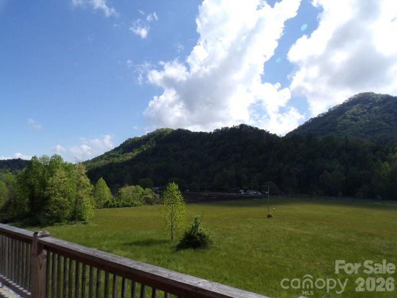 View from equipment bard