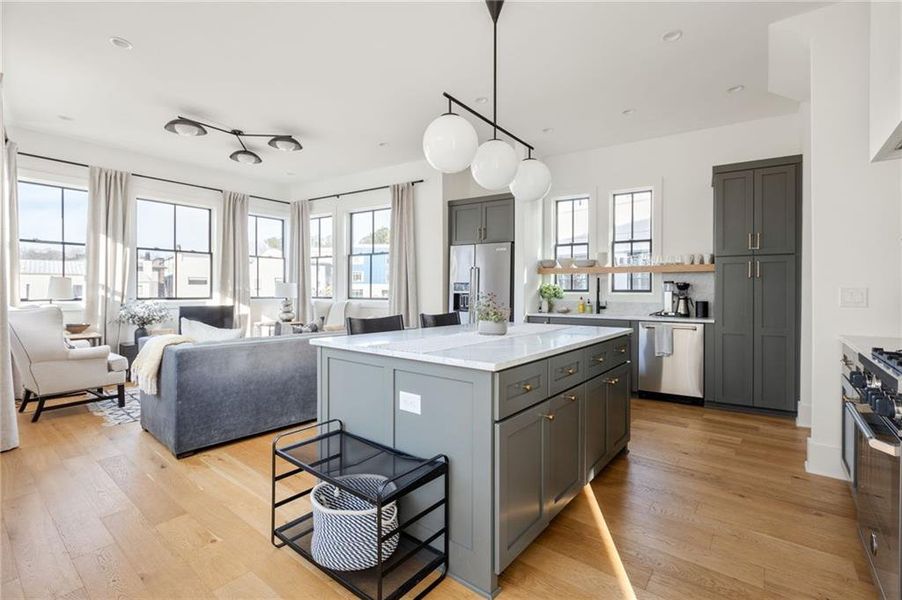 Furnished interior view inside a new home in , Chattahoochee Hills (Image 9).
