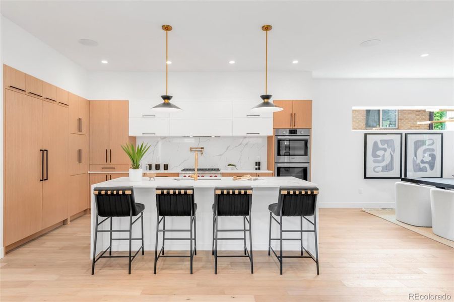 Furnished interior view inside a new home in , Denver (Image 6).