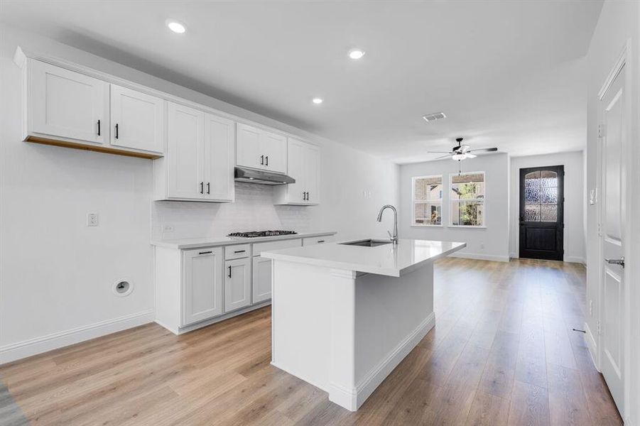 Furnished interior view inside a new home in North Sky Celina, Celina (Image 11).