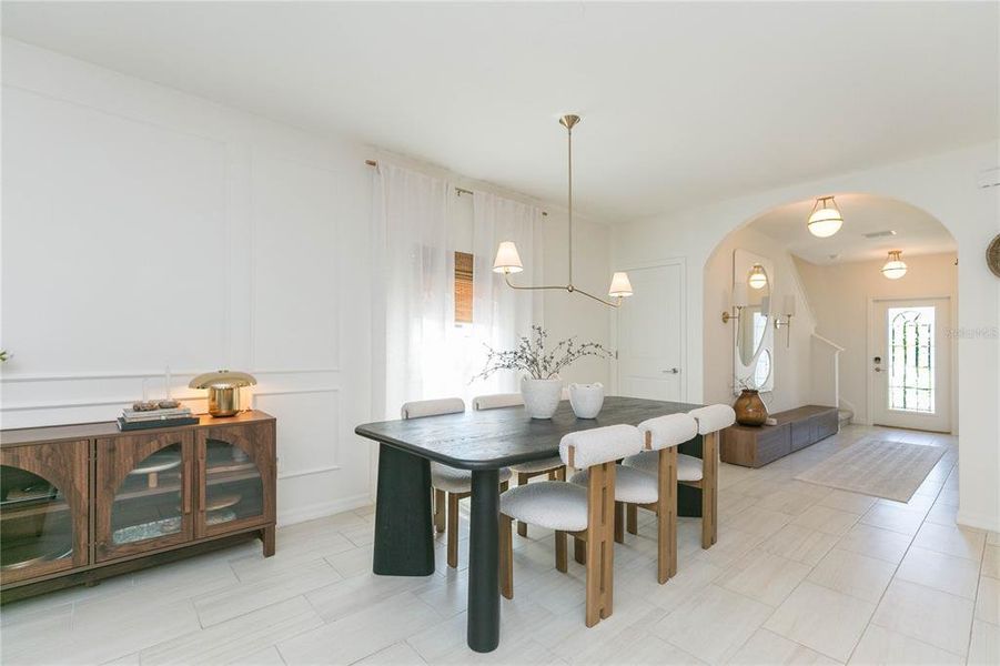 Furnished interior view inside a new home in Angeline, Land O' Lakes (Image 8).