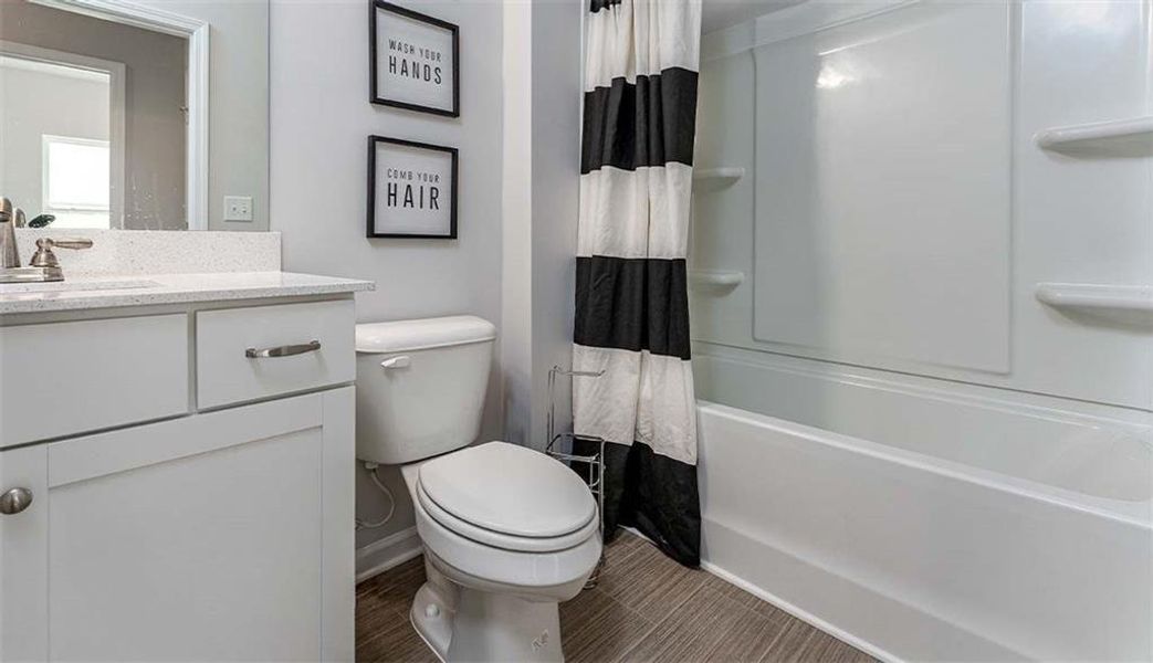 Furnished interior view inside a new home in Laurel Creek, Calhoun (Image 16).
