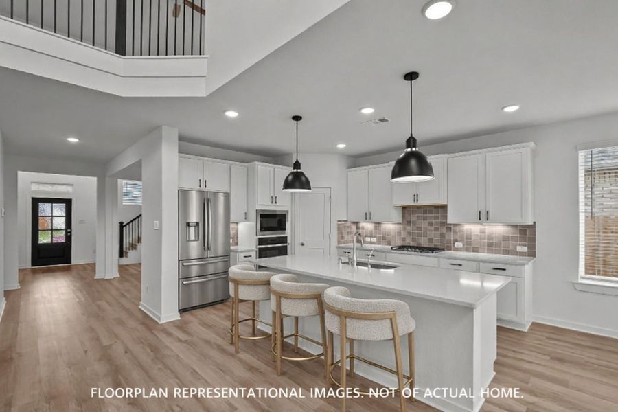 Furnished interior view inside a new home in Miller's Pond, Rosenberg (Image 12).