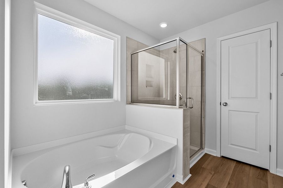 Furnished interior view inside a new home in Bell West, Kernersville (Image 18).