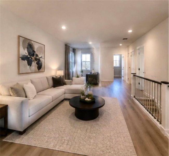 Furnished interior view inside a new home in Carrington Walk, Powder Springs (Image 9).