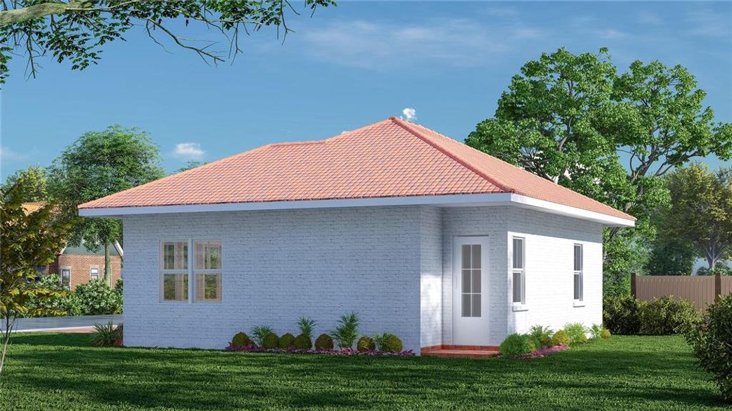 Exterior details and patio area of a home in , Port Charlotte (Image 3).