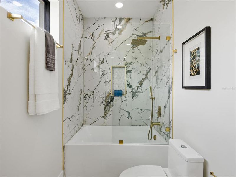 Furnished interior view inside a new home in , Sarasota (Image 28).