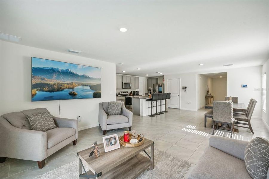 Furnished interior view inside a new home in Ridgewood, Riverview (Image 48).