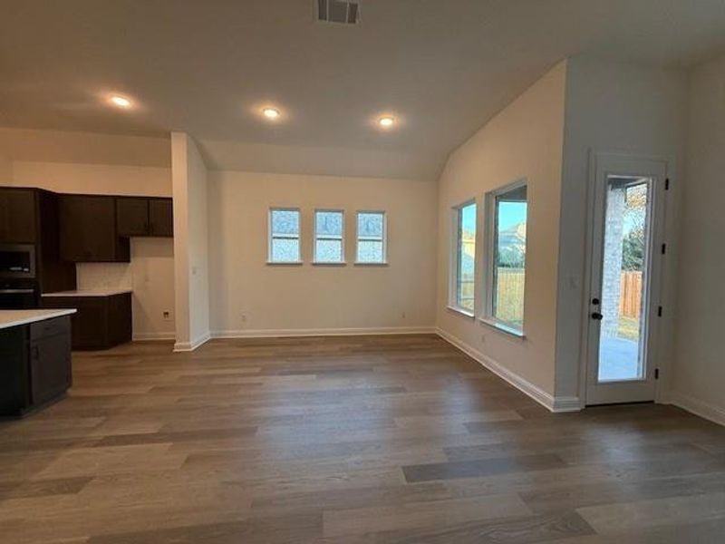 Casual Dining off of Kitchen