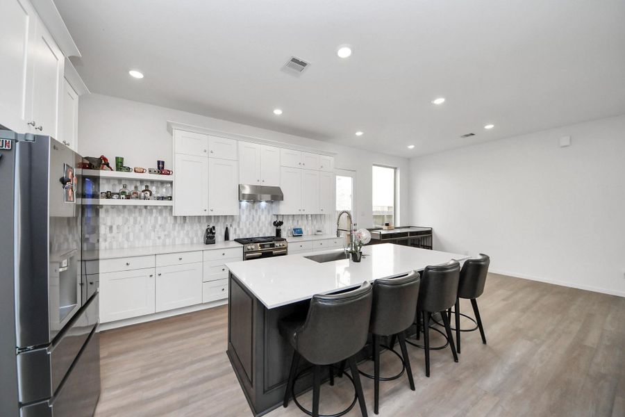 Furnished interior view inside a new home in The Trails, New Caney (Image 31).