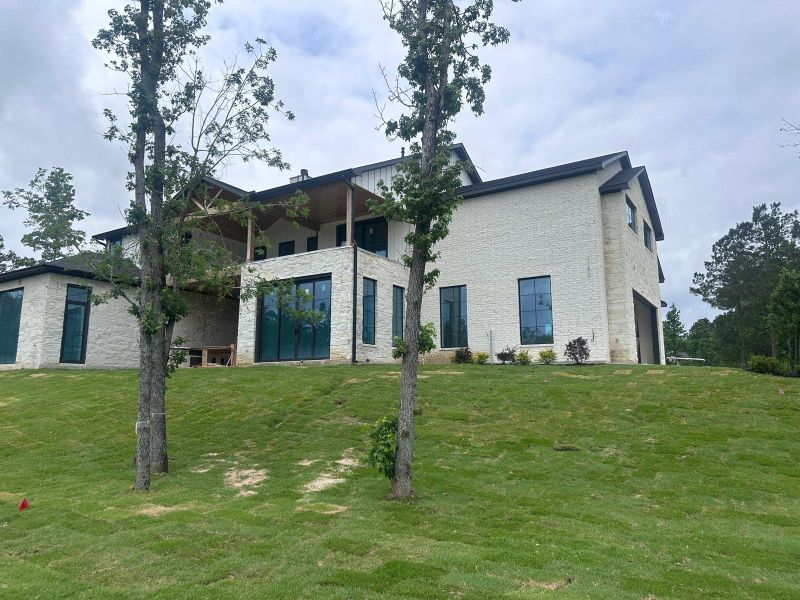 Front exterior of a new home in , Montgomery, TX, highlighting curb appeal (Image 1). Front exterior of a new home in , Montgomery, TX, highlighting curb appeal (Image 1).