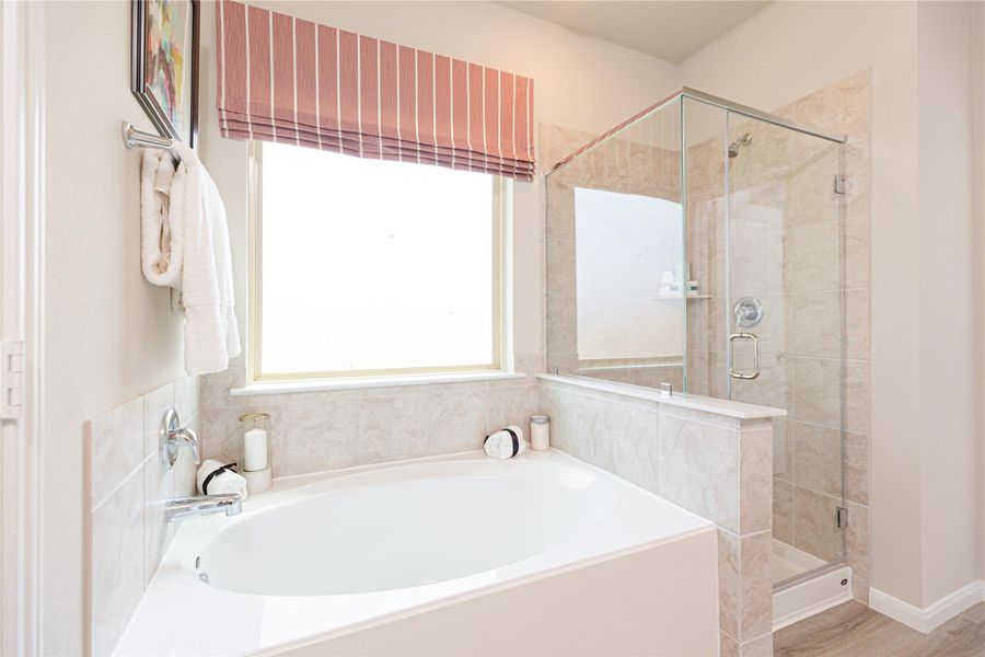 Furnished interior view inside a new home in Montgomery Ridge, Montgomery (Image 9).